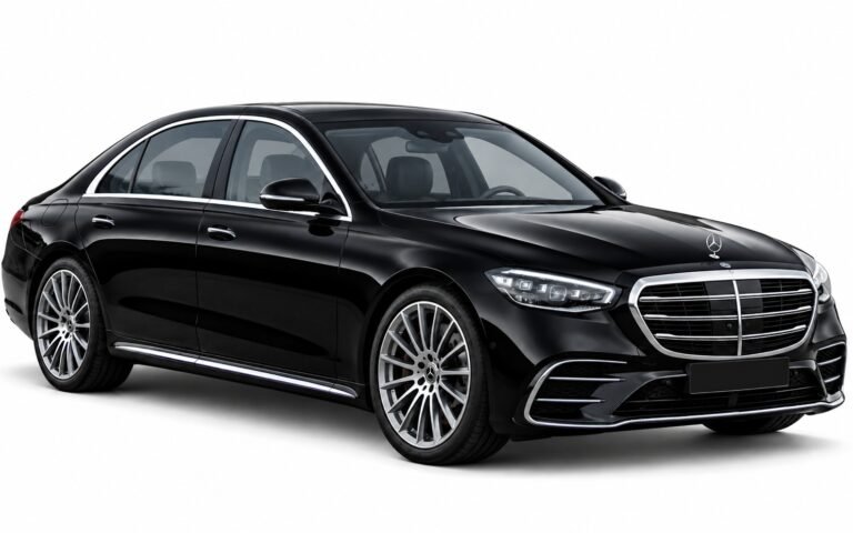 Black Mercedes-Benz S-Class sedan