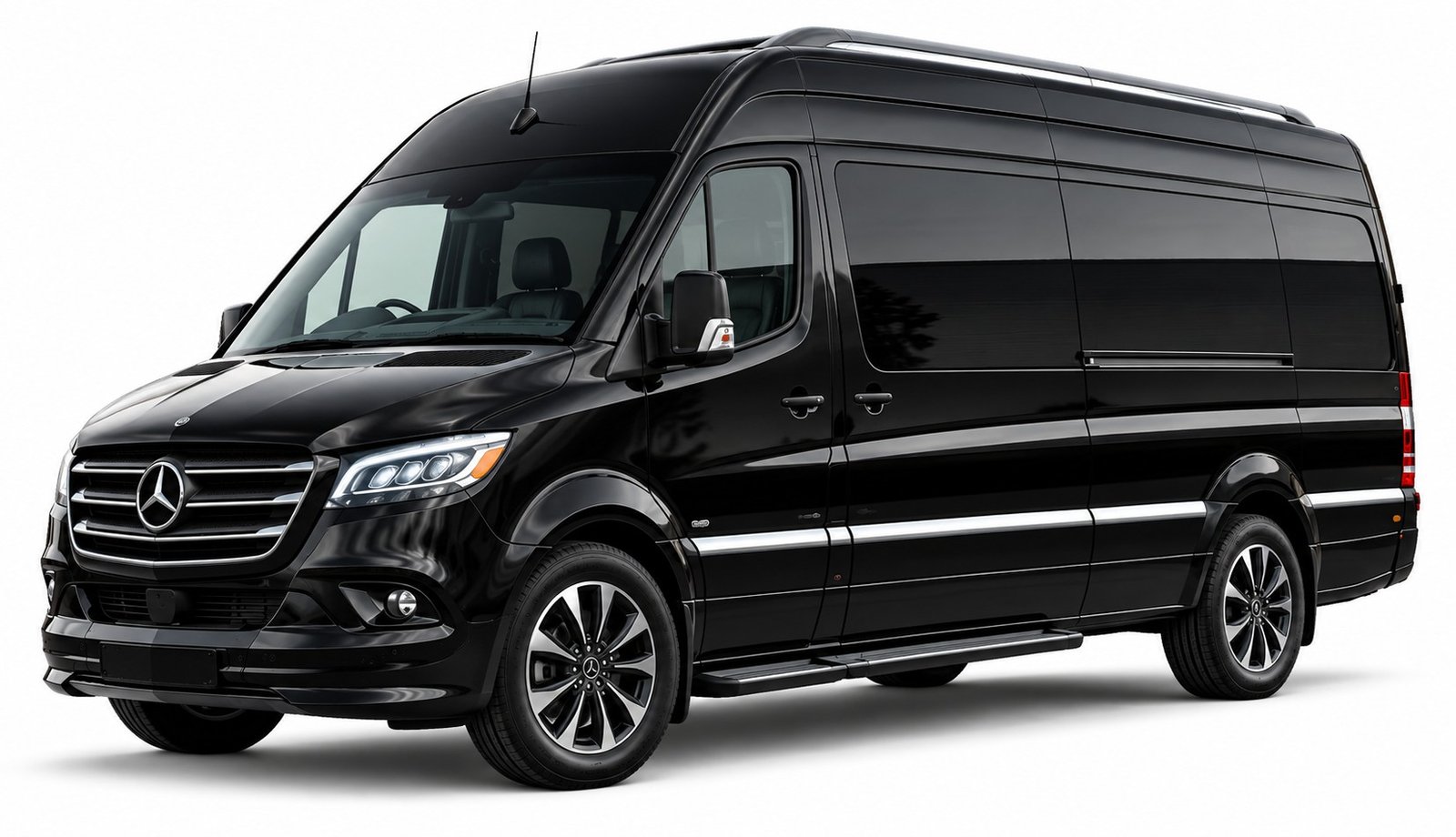 Staten Island Car Service & Chauffeur 1 Mercedes Sprinter van for Staten Island group and wedding transportation
